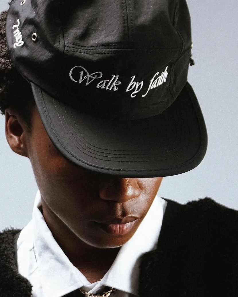 7nity Walk By Faith cap detail